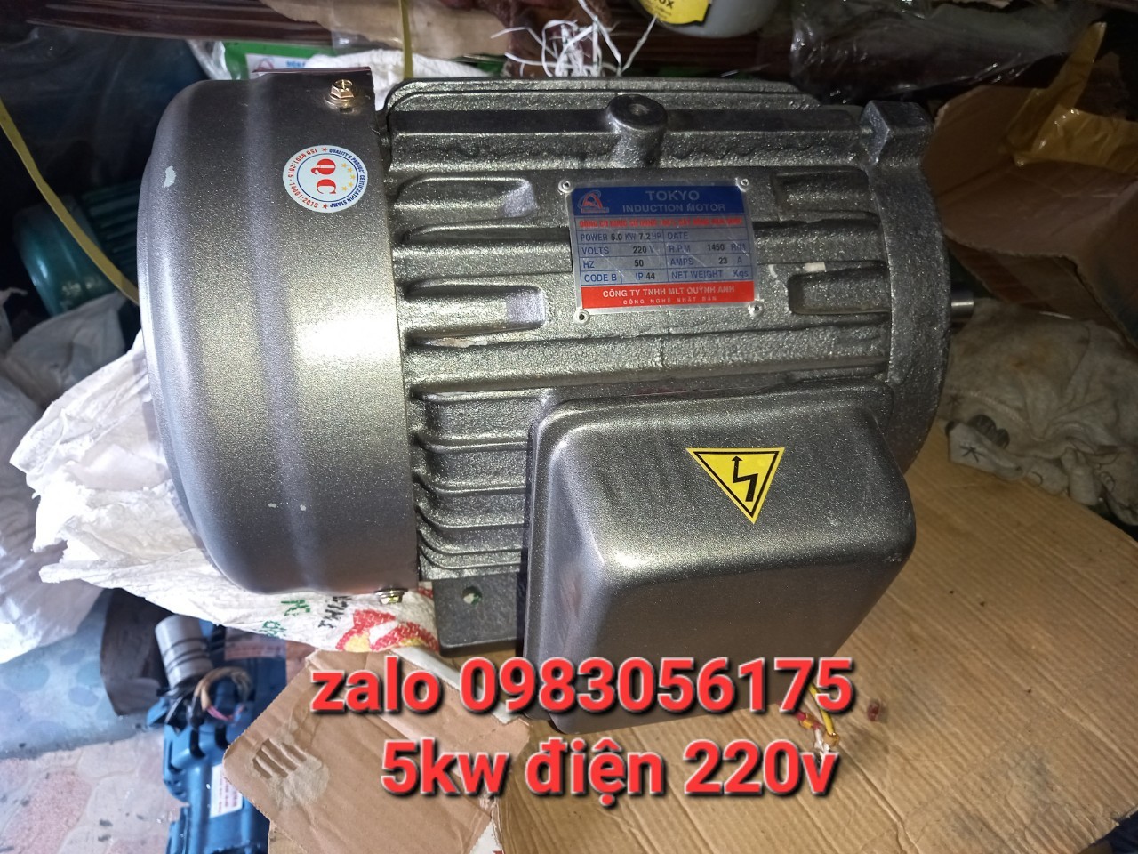 ĐỘNG CƠ 6KW-220V