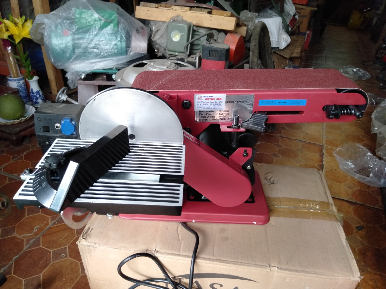 Máy chà băng Quỳnh Anh BD46